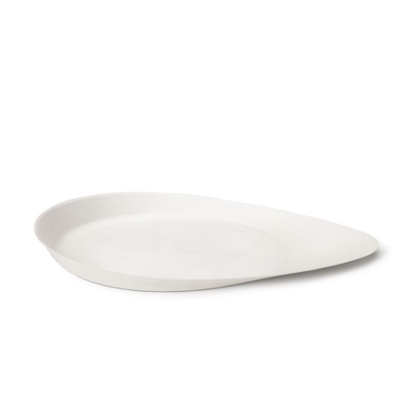  - Sucadrops csepp alakú tányér 25x19x2 cm - 50/cs - Greenstic