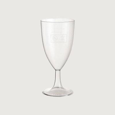 Exclusive poharak - Többször használatos műanyag boros pohár  - 230 ml - 18 db/cs - Greenstic