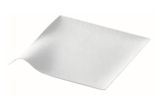  - Fehér négyszögletű tányér 150x150 mm - 100/# - Greenstic