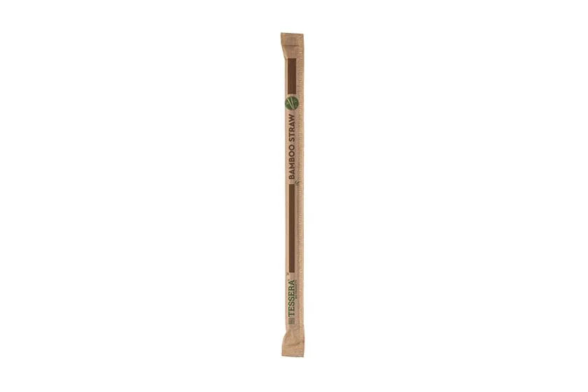 ECO STRAWS Bamboo straws 215 mm - 4 pcs/cs