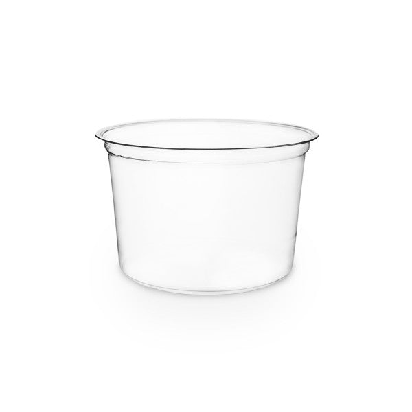 Desszertes pohár - Desszertes tégely - biomüanyag tető nélkül 470 ml - 50 db - Greenstic