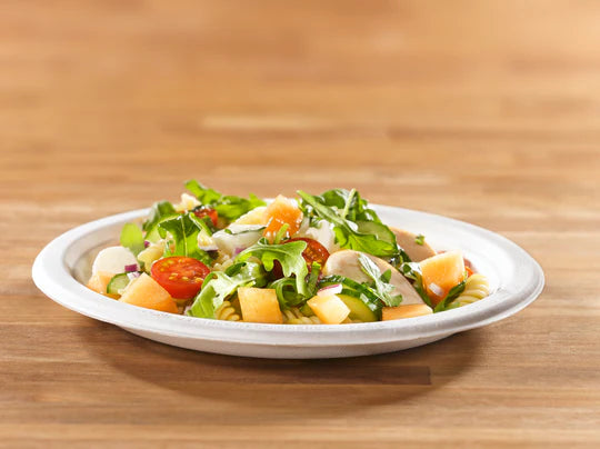 Lapos tányér - Cukornád lapos tányér 180 mm - 50 db/cs - Greenstic