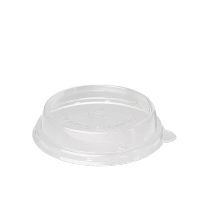 Cukornád tál - Műanyag tető 800/1000 ml leveses tányérra - 40 db/csom, RPET - Greenstic