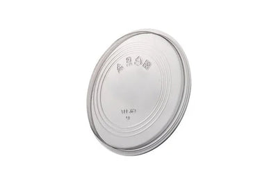 Műanyag dobozok - Tető műanyag kerek dobozhoz Ø117 mm - 50 db/csomag, PET - Greenstic