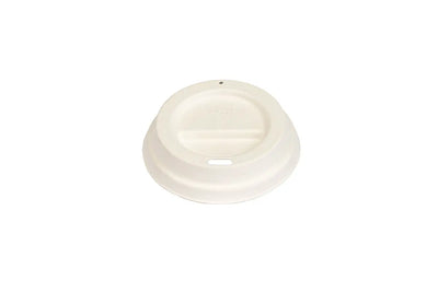 Papír poharak - Tető papírpohárhoz, fehér átmérő 62 mm 50 db/csom, cukornád - Greenstic