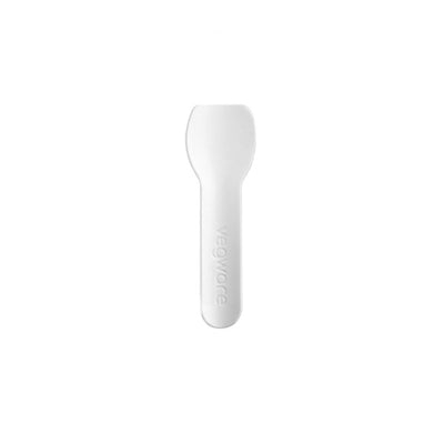 Evőeszközök - Papír kiskanál fehér, fagylaltos 90 mm - 50 db/csomag - Greenstic