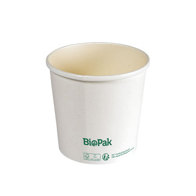  - Prémium fehér papír leveses pohár (PLA bevonattal)750 ml - 35/cs - Greenstic