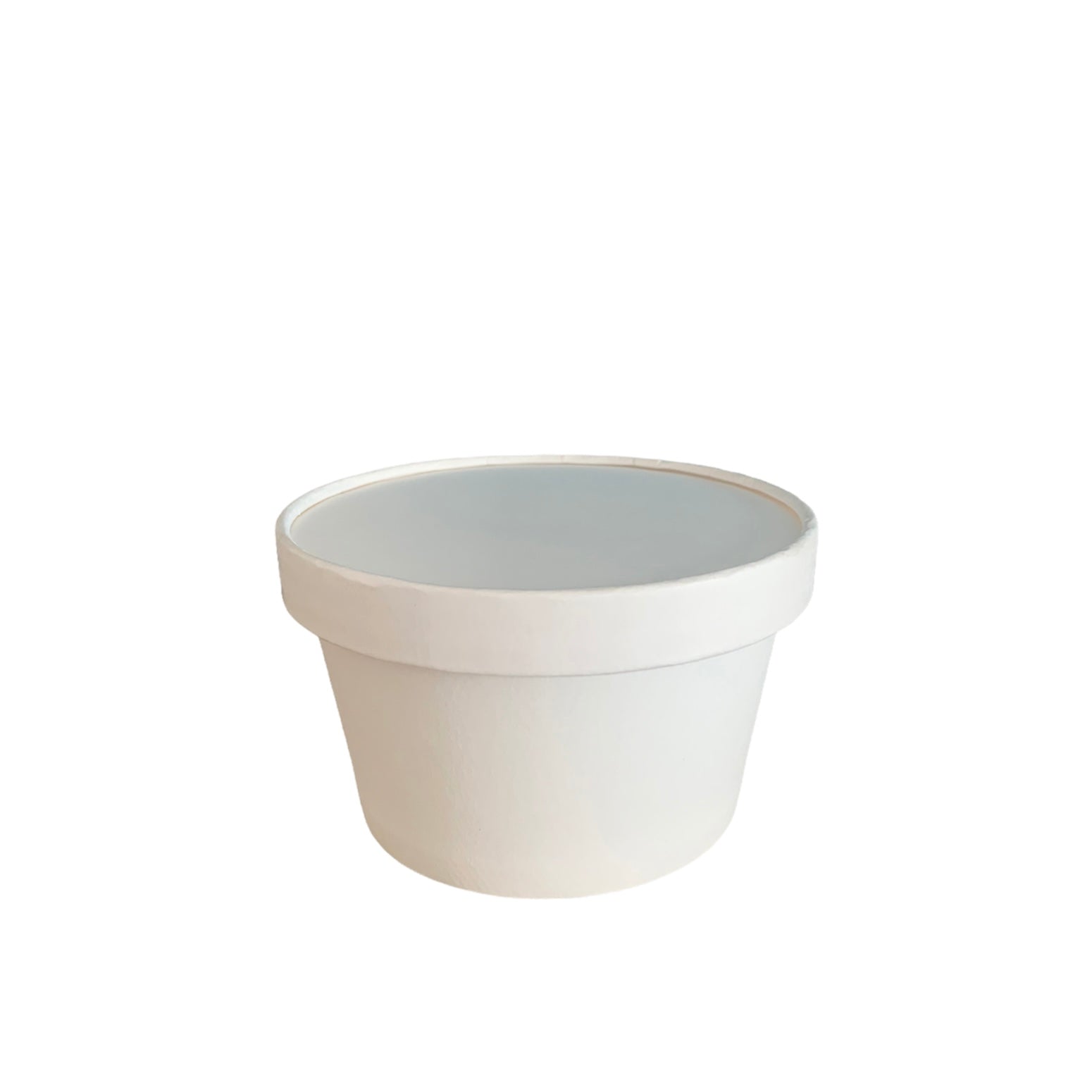 Leveses dobozok - Papír leveses edény tetővel fehér 500 ml (50/600) - Greenstic