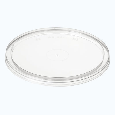 Desszertes pohár - Tető PLA henger konténerhez (235-940ml) - 50db - Greenstic