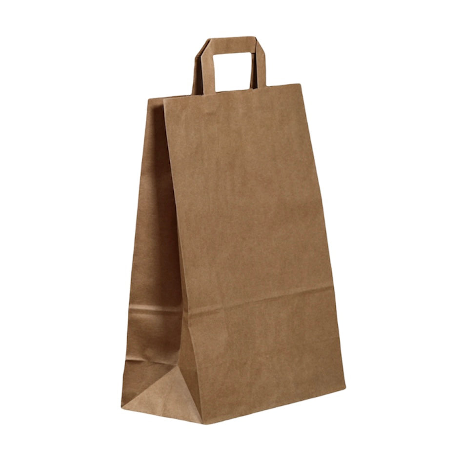 Bag with ribbon tabs 26x17x25 cm - 250 pcs