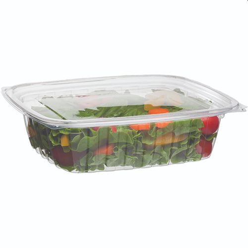 Salad bowl with lid - Bioplastic 940 ml - 50 pcs/cs