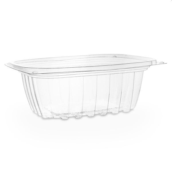 Salad bowl with lid - Bioplastic 940 ml - 50 pcs/cs