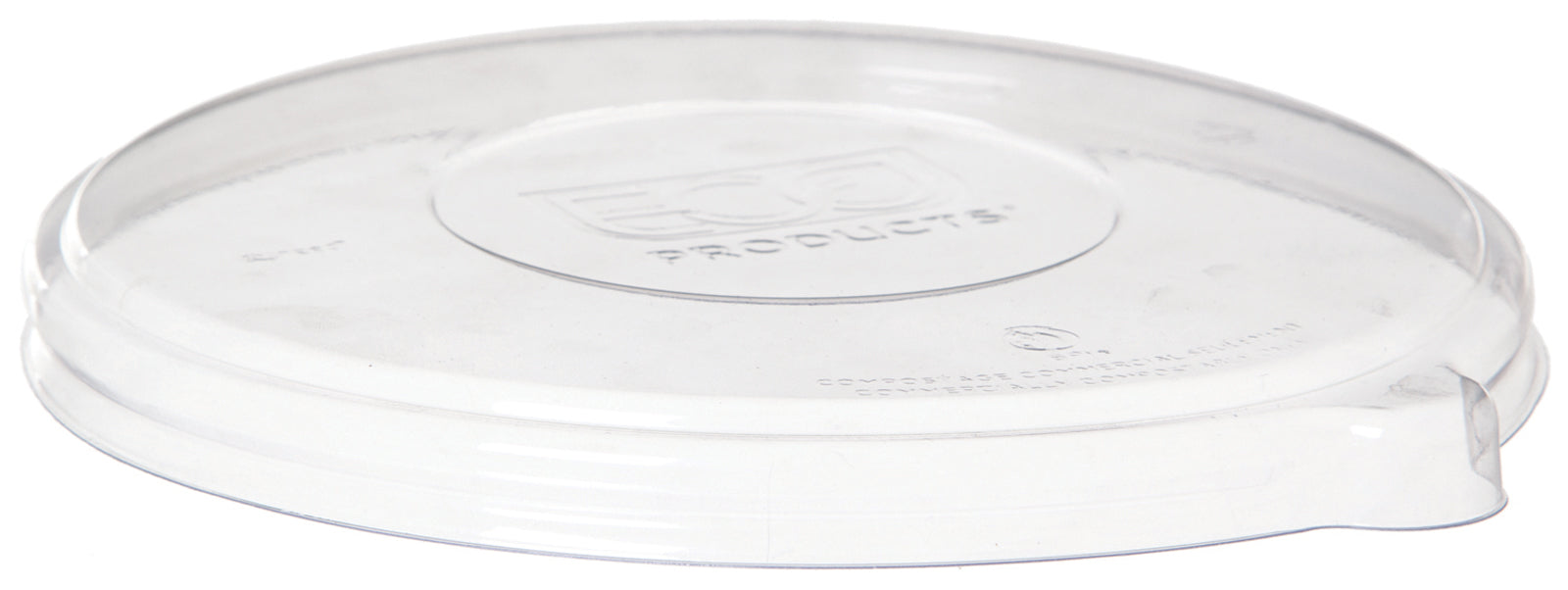PLA degradable lid for 710 and 940 ml plates - 50 pcs/cs