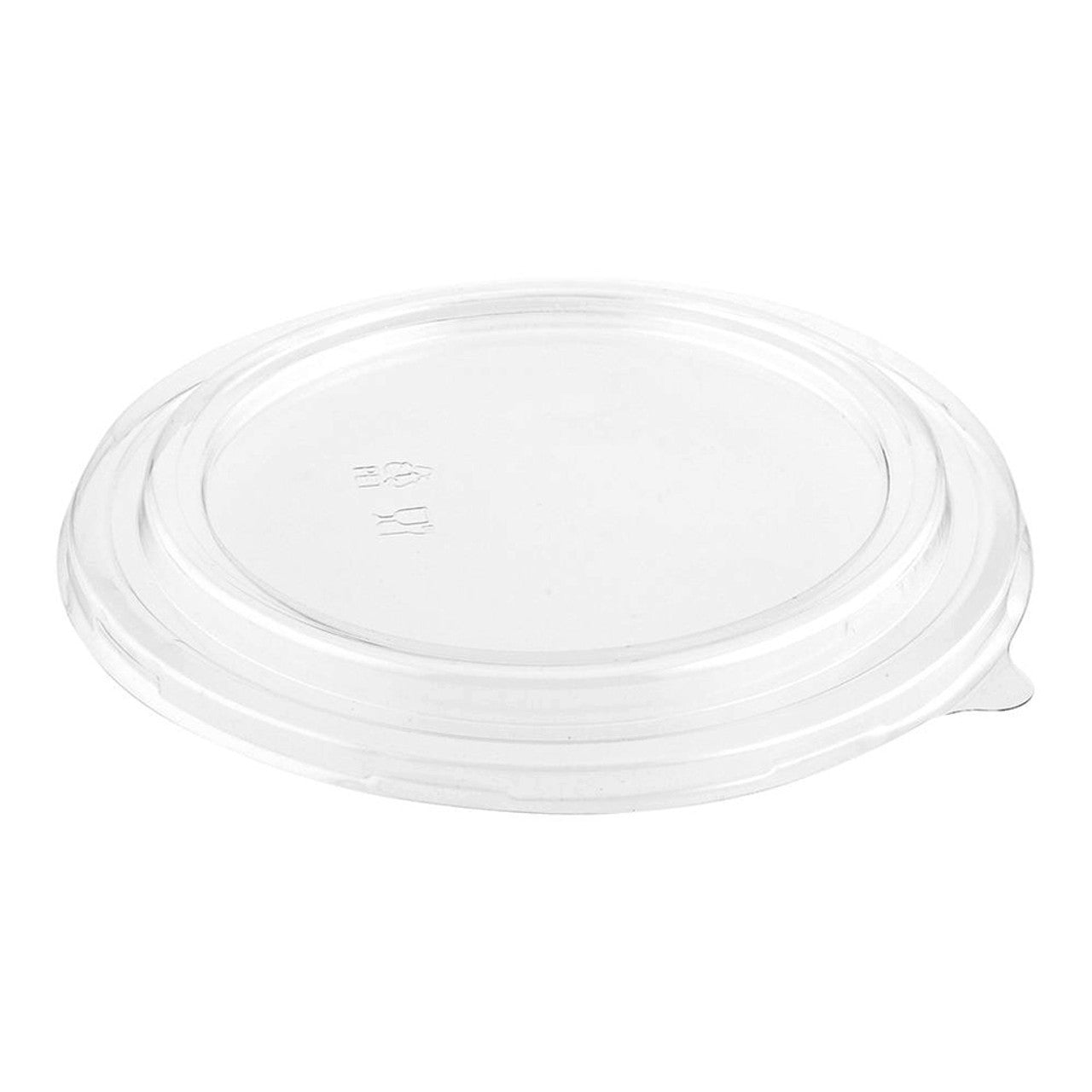 Transparent cover for Kraft salad RPET (750-1000 ml) - 50 pcs/cs