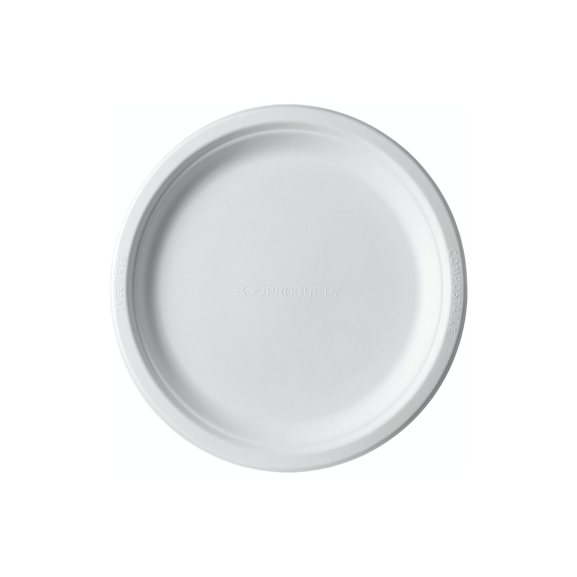 Lapos tányér - Cukornád lapos tányér 154 mm - 50db - Greenstic
