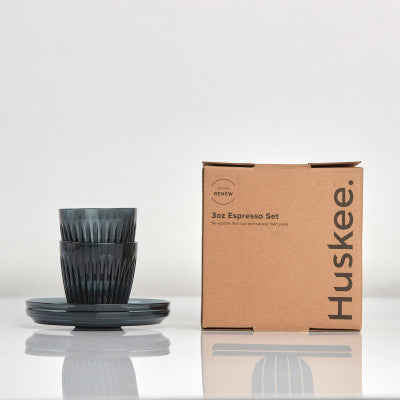 HuskeeRenew-Smoke 3 oz Espresso Set - 2db/cs
